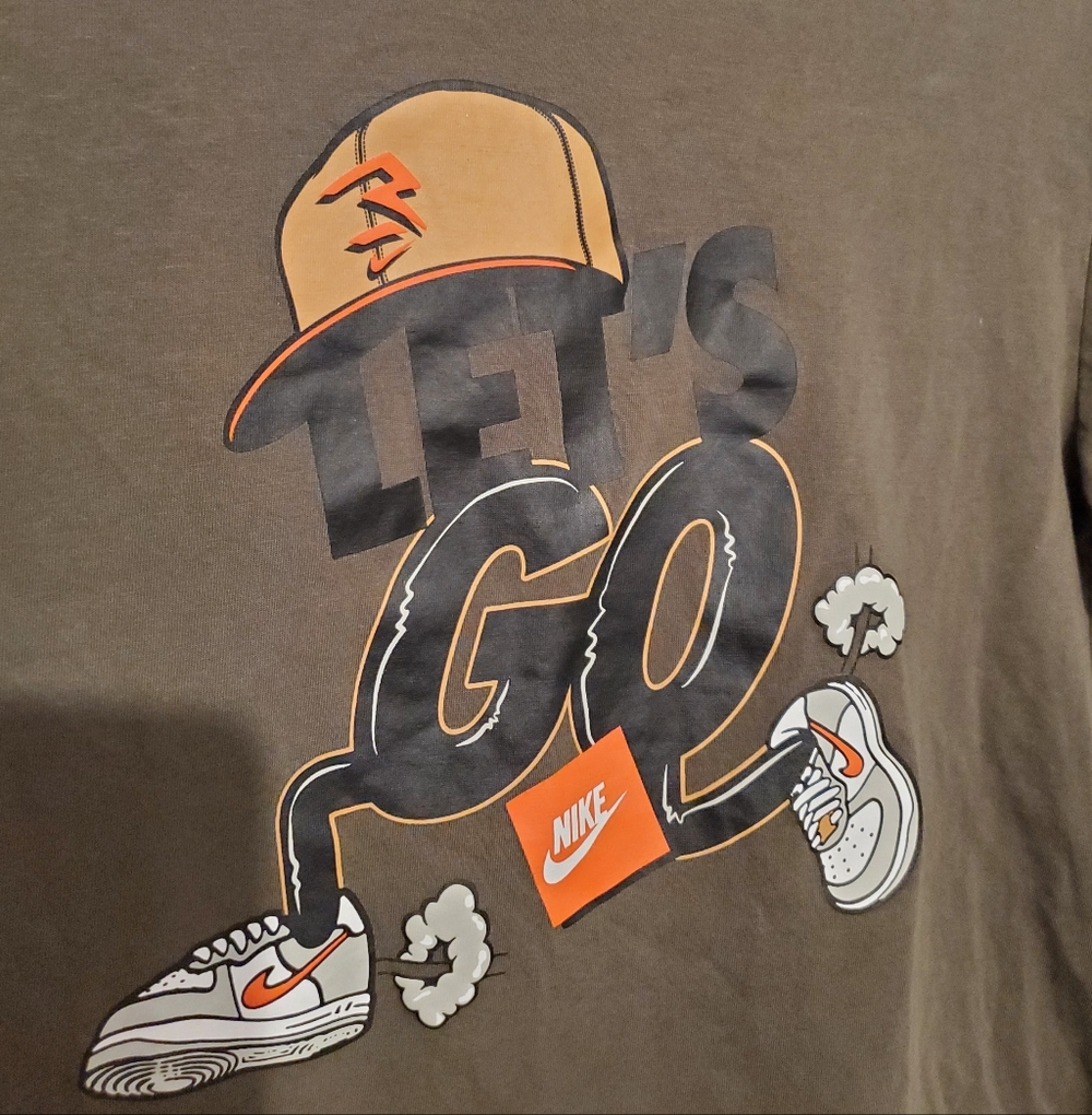 Kids Nike Russel Wilson Graphic T-Shirt XL - Picture 2 of 5